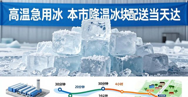 降温冰块配送流程_高效靠谱冰块运输_江汉降温冰块配送