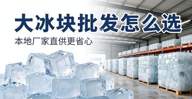 大冰块批发怎么选？江汉本地厂家直供更省心